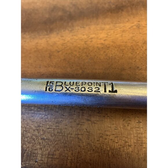 Vintage Blue Point X-3032 15/16"-1" Offset 12point Wrench USA - Picture 4 of 6